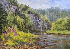 Усьва. У Омутного камня