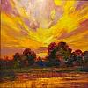 Закат над Клязьмой