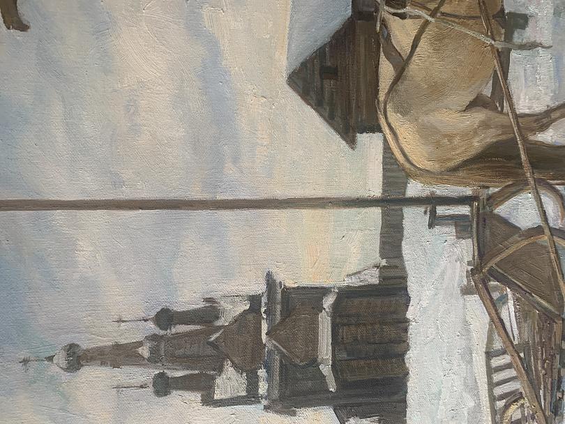 Кижи. Зимние будни