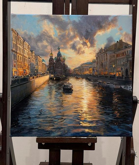 Спас на Крови Мерцание Петербургских каналов 