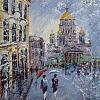 Санкт Петербурга. Дождливый день.