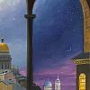 Петербургская фантазия. Утро, день и ночь. Шкатулка-Мариинка.