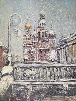 Зима Петербург