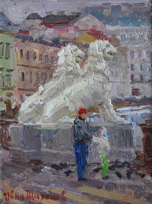 У Львиного моста.