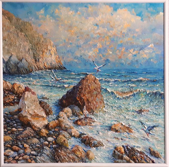 Море.Камни.