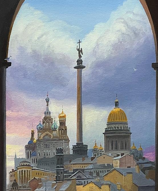 Петербургская фантазия. Утро, день и ночь. Шкатулка-Мариинка.