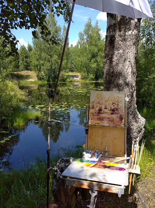 Жарким июльским днем
