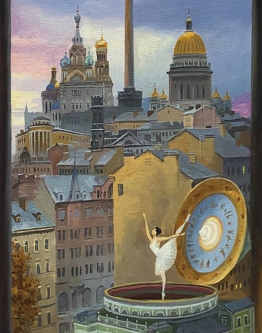 Петербургская фантазия. Утро, день и ночь. Шкатулка-Мариинка.