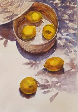 Игра теней. Лимоны.