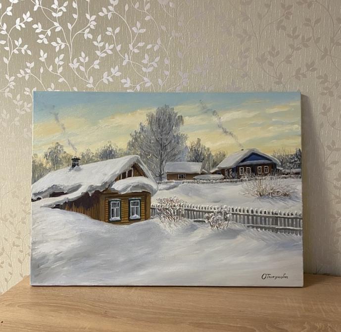 Снегом замело