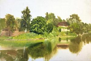 Пруд в Комягино