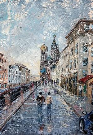 Санкт Петербурга. Набережная реки Мойки