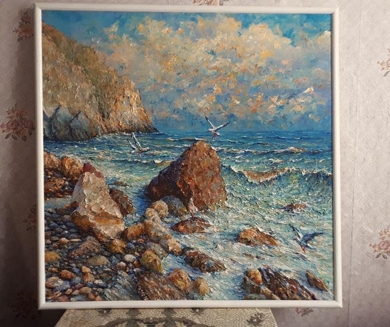 Море.Камни.