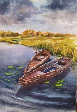 Тихая вода. Пара.